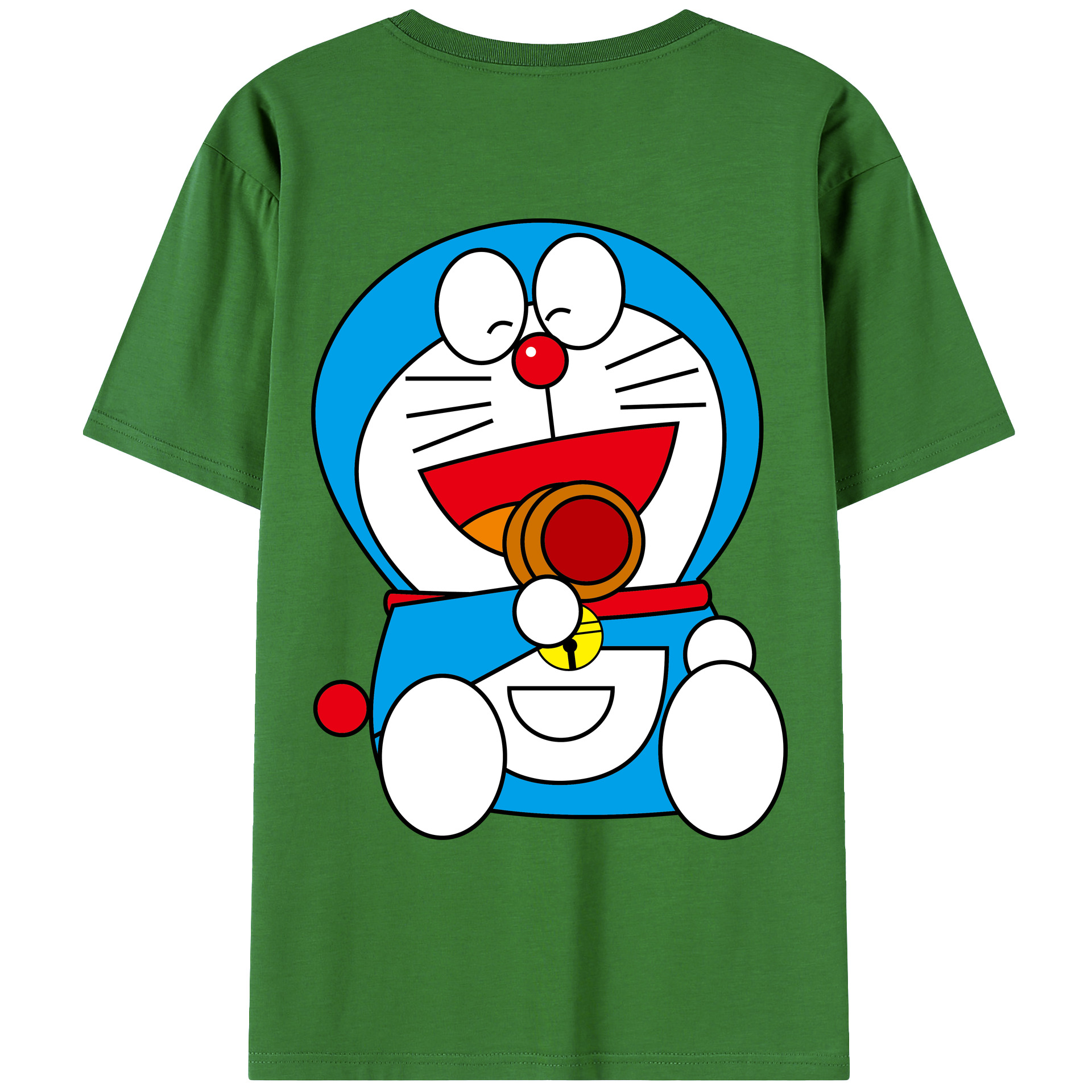 （画像用） ドラえもん Doraemon レディース半袖Tシャツ(バックプリント)